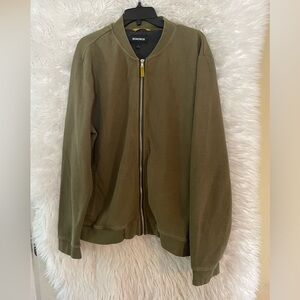 Bonobos Men’s Knit Bomber Jacket. Size Large